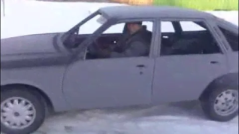 Опель Аскона в процессе покраски