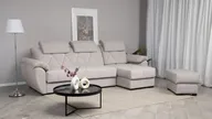 ASKONA Диван-кровать ASKONA (АСКОНА) Antares Pro угловой, Casanova Grey, механизм Аккордеон, 168х60х108 см,серый