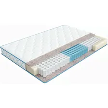 Матрас анатомический (аскона) ASKONA Gravity Millennium 140х200 голубой, белый, голубой